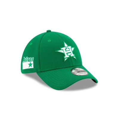 Houston Astros Gorra | New Era MLB St Patricks Day 39thirty Stretch Fit Cap Mexico - Verdes
